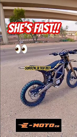 TURBO MODE TOP SPEED TEST! (E-MOTO.CO) STOCK (SURRON ULTRA BEE) 🐝 #bikelife