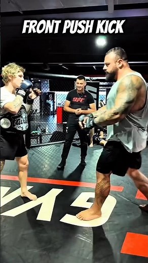 Front push kick #kicking #selfdifence #mma