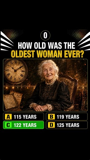 The Oldest Woman Ever Lived to WHAT Age?!