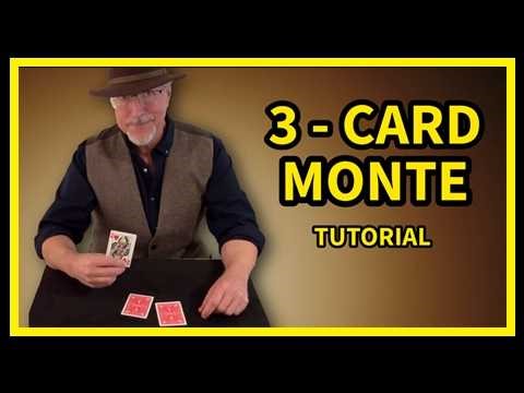 3-Card Monte Explained (COLOR MONTE)