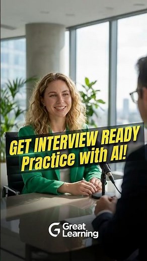 AI Mock Interview Practice with Great Learning Academy Pro+