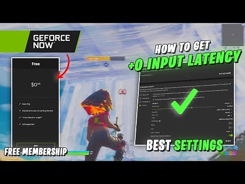 Get 0 Delay on GEFORCE NOW in Fortnite - Best Geforce Now Settings!
