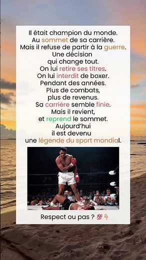 Muhammad Ali - Le meilleur boxeur de tout les temps 🥊🔥