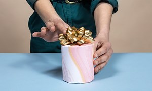 Put Down That Gift Bag! Here's How to Wrap a Candle in a Few Simple Steps