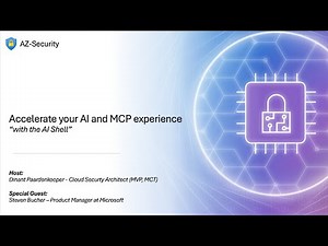 Episode 24 - "Accelerate your AI en MCP experience with the AI Shell".