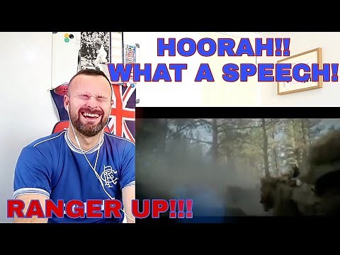 SCOTTISH GUY Reacts To Ranger Up- George S Patton Speech