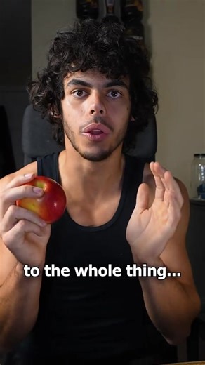Splitting an Apple with Your BARE HANDS! - Day 1/30 #learnontiktok #skill #talent | Lucas.eddy02
