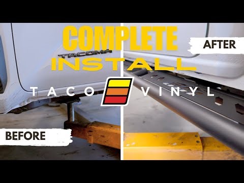 CBI Rock Slider Install on the 4th Gen Tacoma