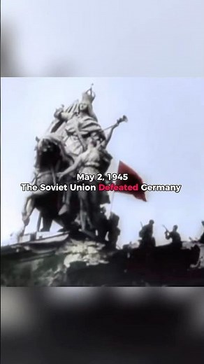The Soviet Union defeated Germany in World War II‼️