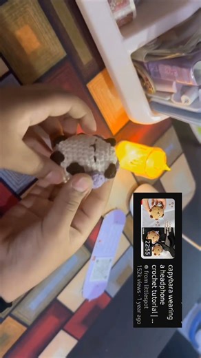 what I crocheted vs the tutorial🪷 #artist #art