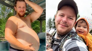 Trans dad welcomes baby after one night stand