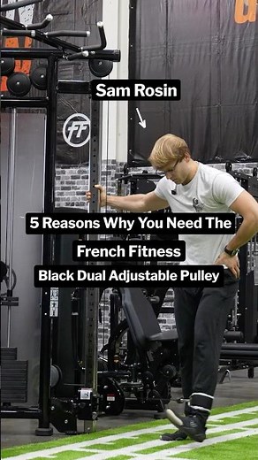5 Reasons You Need This Cable Machine! | French Fitness Dual Adjustable Pulley | Ft. Sam Rosin