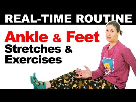 Real-Time Ankle / Foot Stretching & Exercise Routine