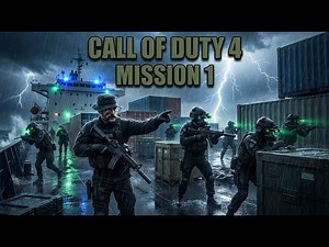 Call of Duty 4: Modern Warfare – Mission 1 Walkthrough | Crew Expendable