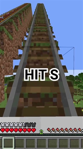 Stop using powered rails in Minecraft #minecraft #mc #mcyt #lifehack