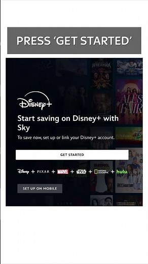 Set up your Disney+ account on Sky - Sky Help