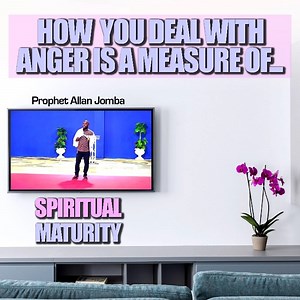 ACID TEST FOR SPIRITUAL MATURITY BY PROPHET ALLAN Spiritual maturity is not a mystery. A simple way to measure yourself is how you deal with anger. Are you easily provoked? Do you remain in anger for long? Are you violent when angry? Do you curse when angry? Do you revenge? Very easy to understand. May God give us grace to walk in love, because love is not easily angered nor does it keep a record of wrongs. #kenyasprophet | Prophet Allan Jomba