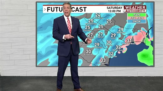 Here's a look of what we can expect from the winter storm this weekend | Ed Piotrowski WPDE