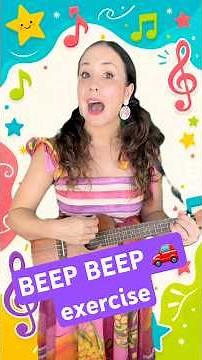 Beep Beep! 🚗 Fun & easy exercise | Kids Vocal Warm-ups with Susie