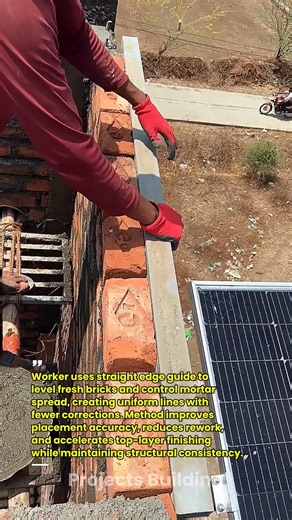 Perfect Brick Alignment Technique That Speeds Up Wall Finishing