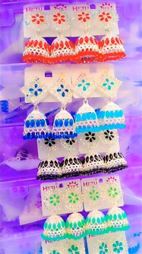 Earrings jhumka 🫵❤New design #bangles #jewellery #jhumka #earrings #ytshorts #viral #trending