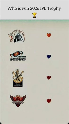 Choose Your Team 🤔 #csk #mumbaiindians #rcb #srh