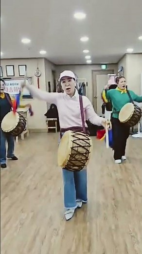 진도북놀이 배우기♡기초장단