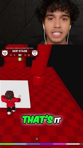 Roblox Death Run: Can I Beat It With Less Than 10 Deaths? #shorts