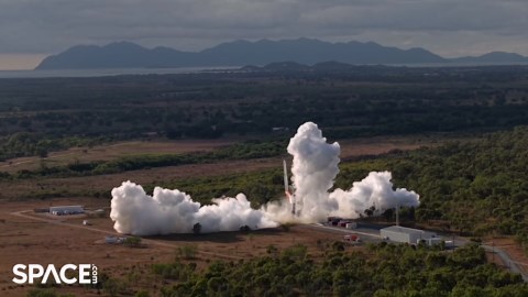 Gilmour Space's Eris rocket crashes during historic debut launch in Australia