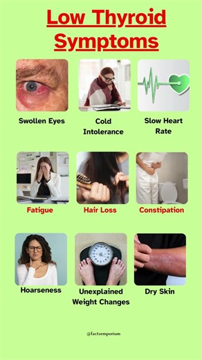 Warning Signs of Low Thyroid (Hypothyroidism) | You Should Never Ignore #healthylife #healthtips