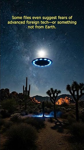 The Secret CIA UFO Files They Don’t Want You to See 👽