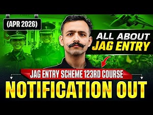 All About JAG Entry | Indian Army JAG 123rd Course Notification Out! | Eligibility, & Full Detail🪖