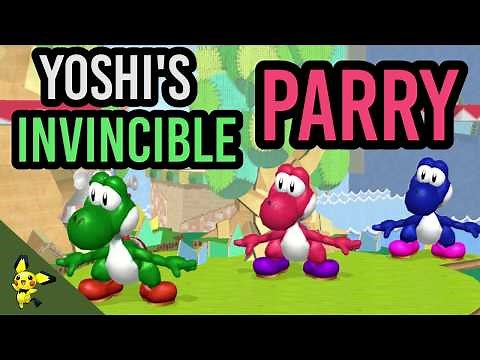 Yoshi's INVINCIBLE Parry! - Super Smash Bros. Melee