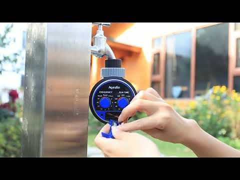 Aqualin Smart Ball Valve Watering Timer Automatic Electronic Home Garden for Irrigation