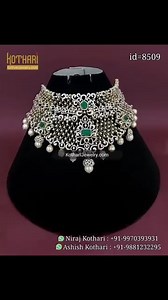 2 in 1 South Indian Diamond Choker by KothariJewelry.com WhatsApp...
