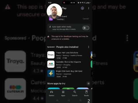 How to install internal testing app