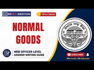 Normal Goods Explained | Microeconomics Concept for NRB Officer Level | Ednep Abhiyan