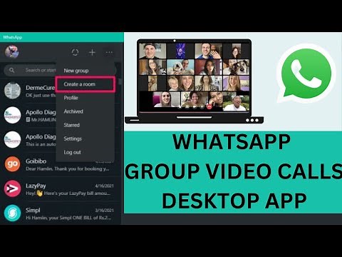 How to do Group Call in Whatsapp Desktop (2023)