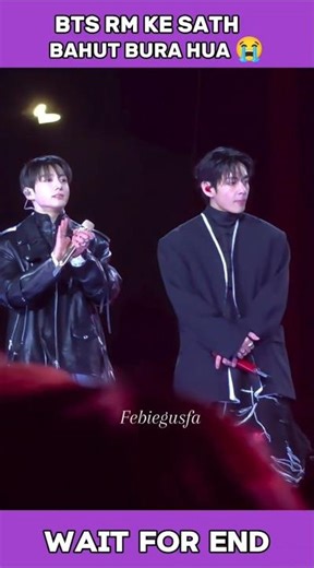 BTS Rm ke sath bhut bura hua 😭 #shorts #bts