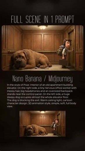 Artem La on Instagram: "Part 2. How to create a full scene in one prompt with @syntx_ai #ai #aianimation #aiscene #animation"