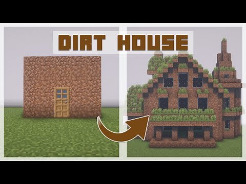 Build With Me: Minecraft Dirt House