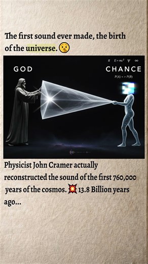 The Sound of Creation: God vs. Chance 🤔🌌