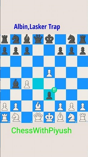 Counter Queen Gambit With Lasker Traps brilliant moves Edited by ‪@ChessWithPiyush‬ Ib:‪@ZaveeCHESS‬