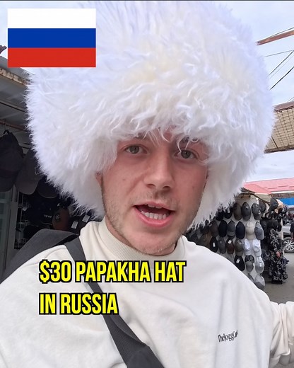 144K views · 3.1K reactions | $30 Papakha Hat in Russia  | Harry Jaggard | Facebook