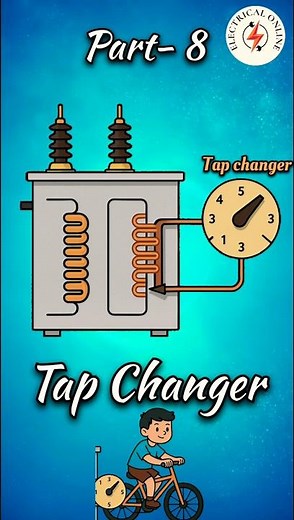 "How Tap Changers Work in Transformers🏍#easy#electrical #tap#changer#transformer #shorts #viralvideo