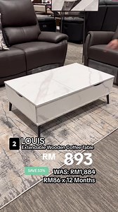 137K views · 338 reactions | Looking for the perfect coffee table to complete your living room? ☕ Look no further! Shop our Assorted Coffee Tables Clearance from 15 to 29 Feb and enjoy up to 53% off. Don't miss out on this incredible deal! ✨  Visit a Harvey Norman store >> bit.ly/2Z1GkzD #HarveyNorman #ShopWithConfidence | Harvey Norman Malaysia | Facebook