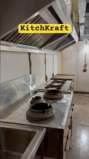 Commercial Kitchen Equipment setup by KitchKraft in Muzaffarpur #kitchenequipment