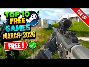 TOP 10 NEW FREE Steam Games to Play! (March 2026)