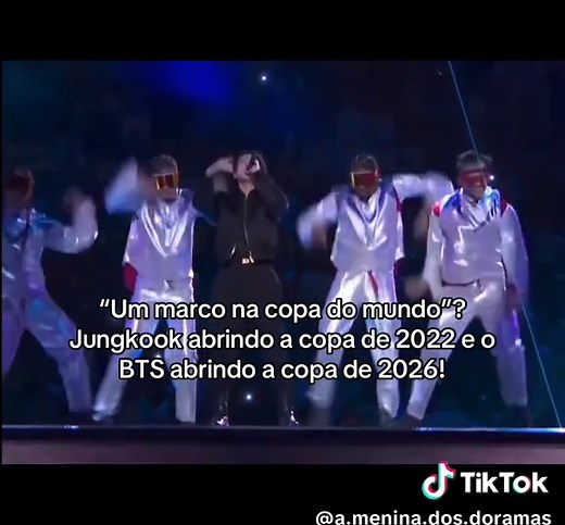 BTS Abrindo a Copa do Mundo de 2026 com Jungkook