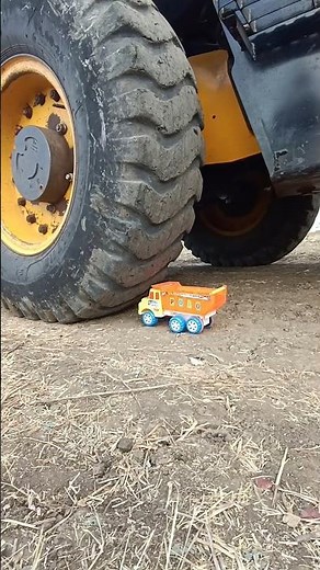 JCB Bachoe Vs Dump Crush 😍 #jcbc #funny #jcbvide #trendingshorts #jcbcar #funnyshorts #jcbcartoon